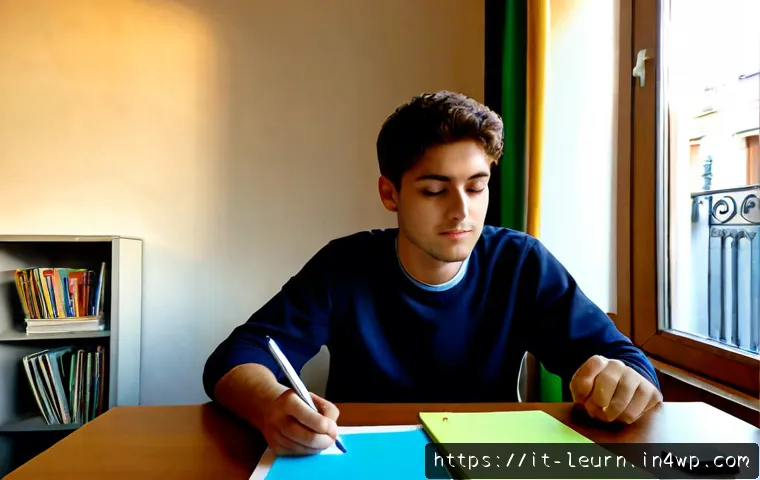자율적 학습을 위한 사례 연구 - Photorealistic case study scene of an Italian university student independently planning a learning p...