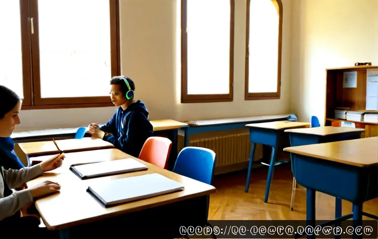 Home 16 자기 주도 학습과 전통적 학습의 차이점 - Photorealistic split-scene comparison in a warm Italian home study room: on the left, a motivated te...
